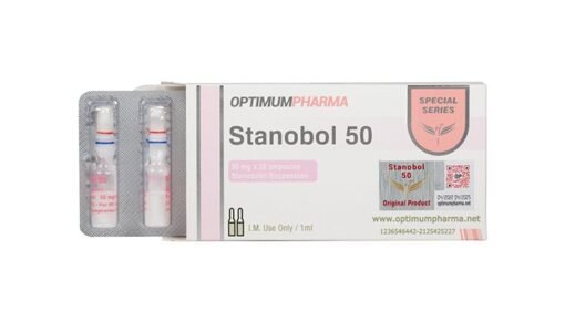 OptimumPharma Stanobol 50 Stanozolol Suspension 50 Mg x 10 ampules