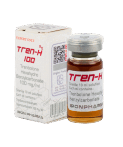 Ironpharma Tren-H 100 — Premium Trenbolone Hexahydrobenzylcarbonate (Parabolan) 100mg/ml Injectable Formula