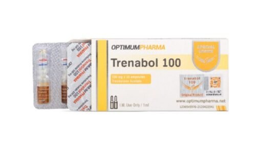 OptimumPharma TRENABOL 100 Trenbolone Acetate 100 Mg 100 Mg x 10 ampules